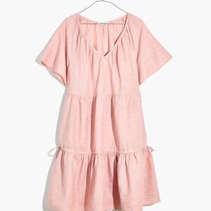 Madewell Lorelei Linen Blend Mini Dress